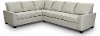 Linen 2 Piece Sectional Sofa with RAF Sofa - Paxton