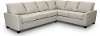 Linen 2 Piece Sectional Sofa with LAF Sofa - Paxton