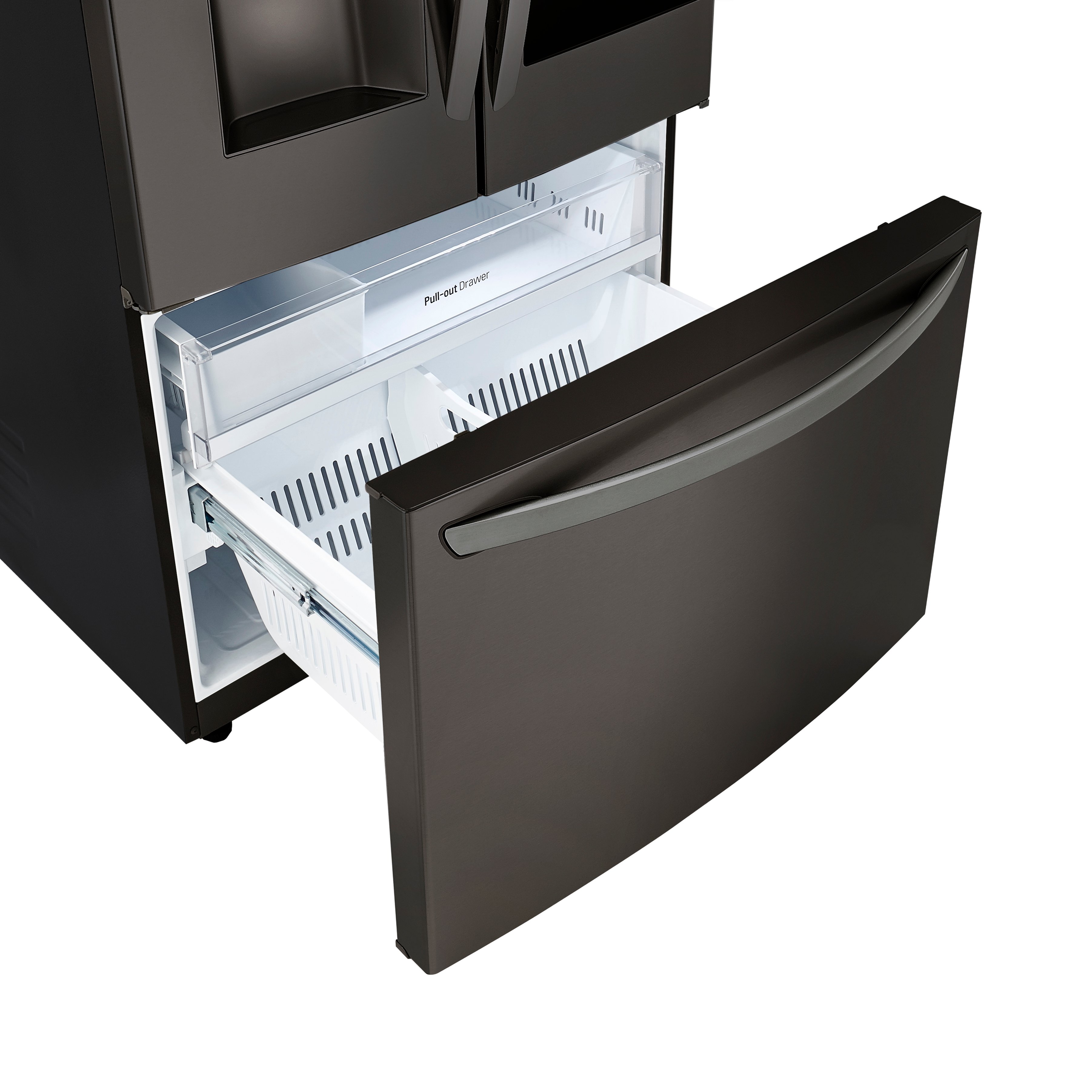 LFXC22596D LG 21.9 cu ft Counter Depth French Door Refrigerator with Door-in-Door - Black Stainless Steel-5