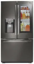 LFXC22596D LG 21.9 cu ft French Door Refrigerator - Counter Depth Black Stainless Steel