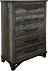 Rustic Gray Chest of Drawers - Loft