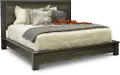 Loft Rustic Gray Queen Bed