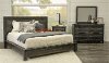 Clearance Rustic Gray 4 Piece Queen Bedroom Set - Loft