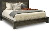 Rustic Gray King Bed - Loft