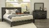 Rustic Gray 4 Piece King Bedroom Set - Loft
