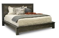 Rustic Gray 4 Piece King Bedroom Set - Loft-2