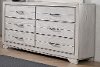 Rustic Contemporary White Dresser - White Sands