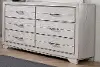 White Sands Chalk White Dresser