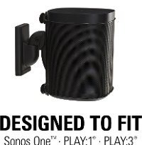 WSWM21 Sanus Wireless Speaker Wall Mount for Sonos One Speaker-5