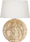 Natural Rattan Ball Table Lamp - Boca