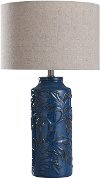 Clearance Traditional Blue Ceramic Table Lamp - Mirfield