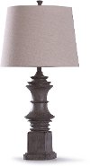 33 Inch Gray-Brown Baluster Table Lamp - Finn Cafe