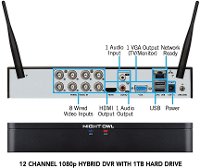 HC20X-81-4L Night Owl Expandable 12 Channel Hybrid DVR and 4 Wired Spotlight Cameras-3