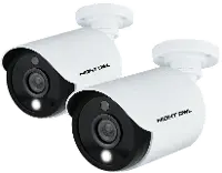 Night Owl Add–On 1080p HD Wired Cameras with Built-in Spotlights (2-pack)