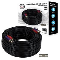 CAB-1004KV1 Night Owl In-Wall Rated Video/Power Extension Cable with Extension Adapter - 100 ft.-3