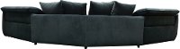 Midnight Blue 3 Piece Power Reclining Sectional Sofa with Adjustable Headrests - Harley-5