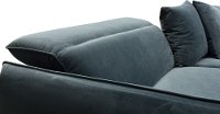 Midnight Blue 3 Piece Power Reclining Sectional Sofa with Adjustable Headrests - Harley-6