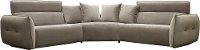 Transitional Ash Beige 3 Piece Power Reclining Sectional Sofa with Adjustable Headrests - Harley-3