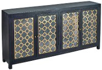 Black 4 Door Sideboard - Fonteyn