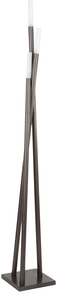 LSH-ICICLE-FL-AN Modern Floor Lamp in Antique Metal - Icicle
