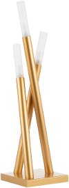 LSH-ICICLETB-AU Contemporary Gold Metal Table Lamp - Icicle