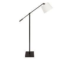 LS-L-PPR-AN+CR Antique Black Metal Industrial Floor Reader Lamp-2