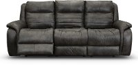 Slate Gray Standard Double Power Reclining Sofa - Essex-2