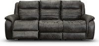 Slate Gray SoCozi Double Power Reclining Sofa - Essex-2