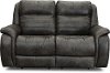 Slate Gray Standard Double Power Reclining Loveseat - Essex