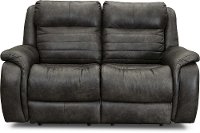Slate Gray Standard Double Power Reclining Loveseat - Essex
