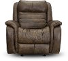 Chaps Brown Standard Power Recliner with Power Headrest - Essex