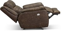 Chaps Brown Standard Power Recliner with Power Headrest - Essex-3