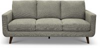 Modern Storm Gray Sofa - Parker