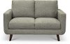 Modern Storm Gray Loveseat - Parker