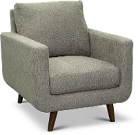 Modern Storm Gray Chair - Parker