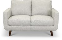 Modern Light Gray Loveseat - Parker