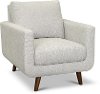 Modern Light Gray Chair - Parker