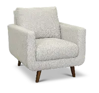 Modern Light Gray Chair - Parker