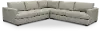 Colbie Light Gray 3 Piece Sectional Sofa