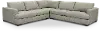 Colbie Light Gray 3 Piece Sectional