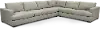 Colbie Light Gray 4 Piece Sectional