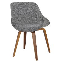 CH-FBCONL-WLGY2 Mid Century Gray and Walnut Dining Room Chair (Set of 2) - Fabrizzi-3