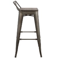 BS-LBOR-AN+E2B Industrial Gray Metal 30 Inch Bar Stool (Set of 2) - Oregon-2