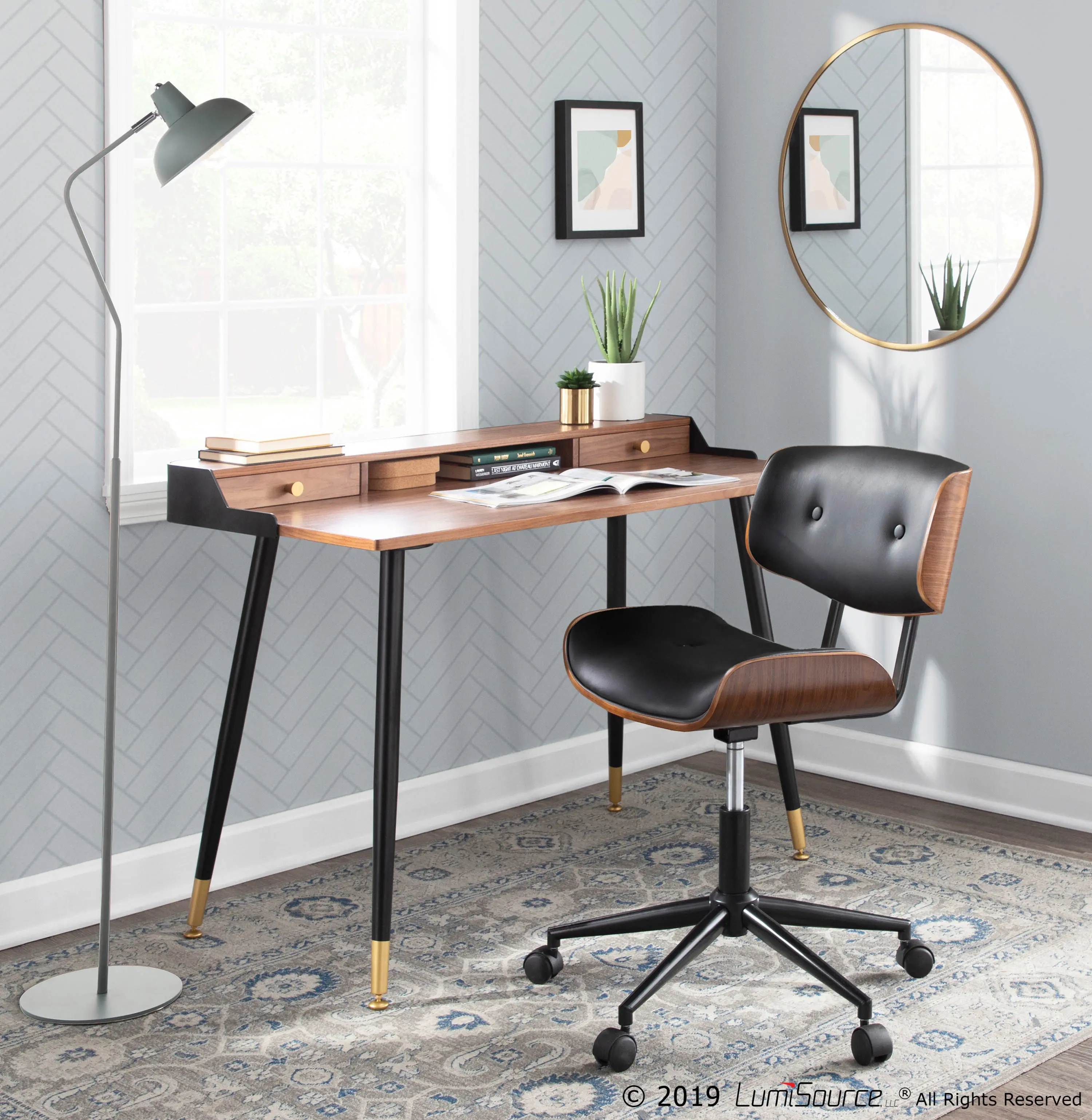 OC-JY-LMB-WL+BK Lombardi Mid Century Modern Office Chair-4