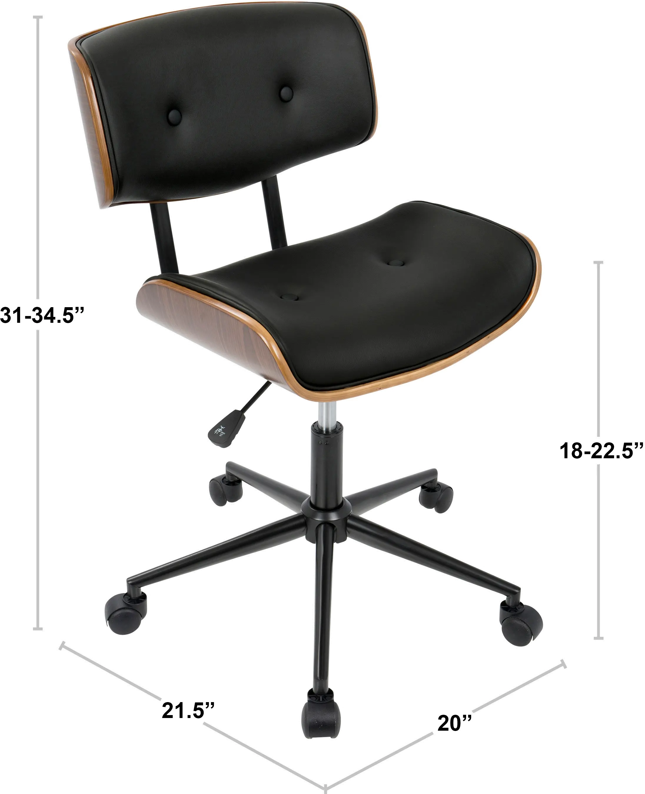 OC-JY-LMB-WL+GY Lombardi Mid Century Modern Office Chair-4