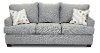 Contemporary Gray Sofa - City