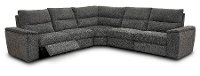 Granite Gray 3 Piece Power Reclining Sectional Sofa - Cush-3
