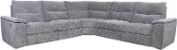 Granite Gray 3 Piece Power Reclining Sectional Sofa - Cush-4