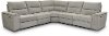 Ash 3 Piece Power Reclining Sectional Sofa - Cush