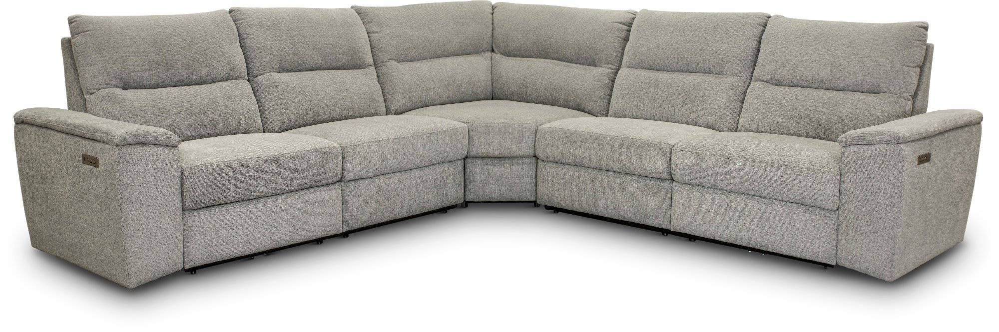 Cush Ash 3 Piece Power Reclining Sectional Sofa-1